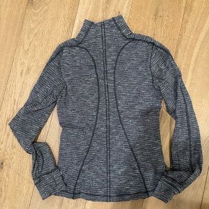 lululemon athletica Gray Zip-Up Hoodie